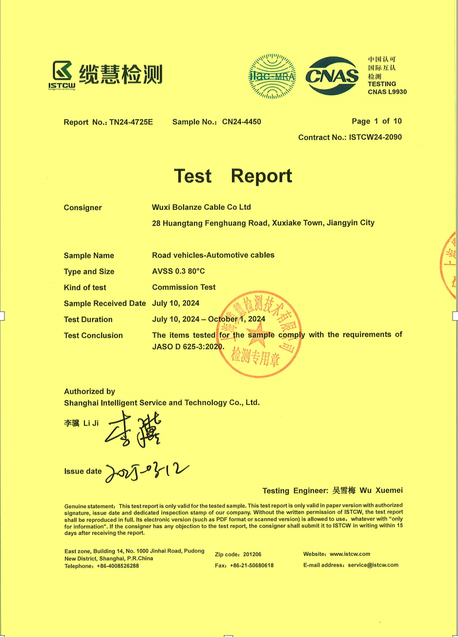 AVSS-0.3 全性能測試報告